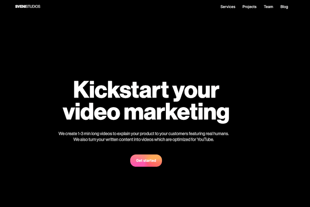 SveniStudios Site